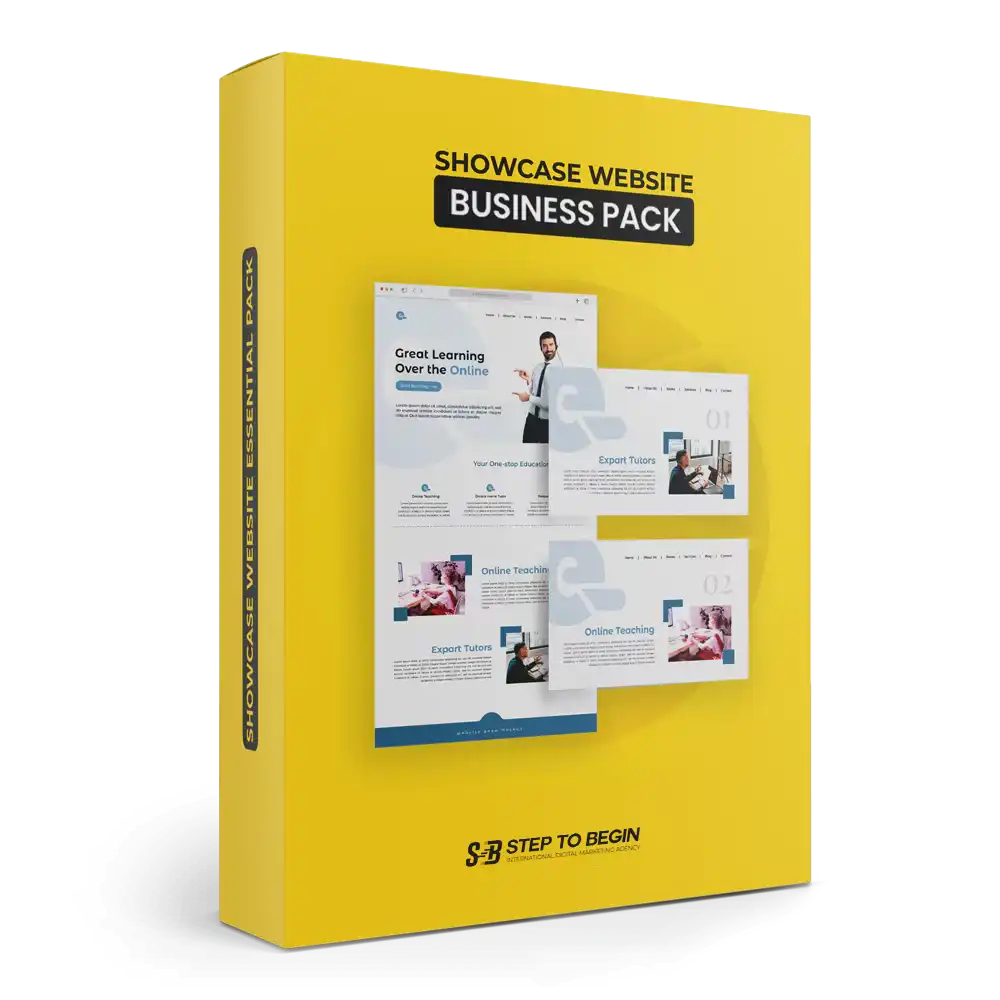 business pack showcase STEP TO BEGIN PACK