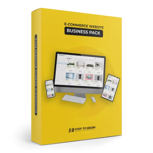 e commerce website business Packs STB