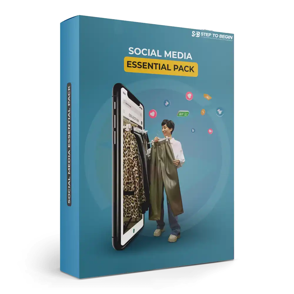 social media essential pack 1 STEP TO BEGIN